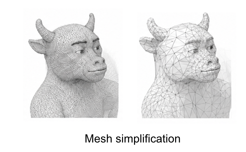 网格简化 (Mesh Simplification)